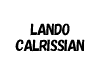 LANDO CALRISSIAN
