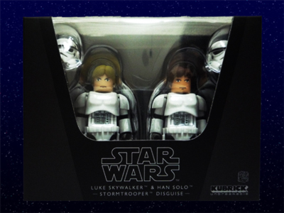 LUKE SKYWALKER & HAN SOLO "STORMTROOPER DISGUISE"